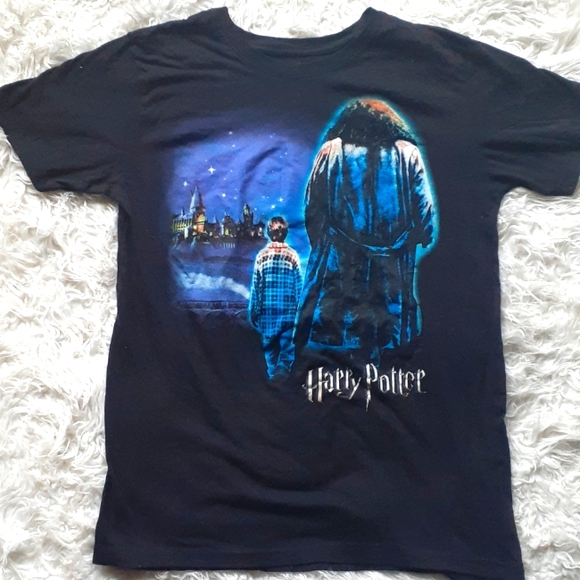 Black Harry Potter T-Shirt Size Medium - Picture 1 of 6